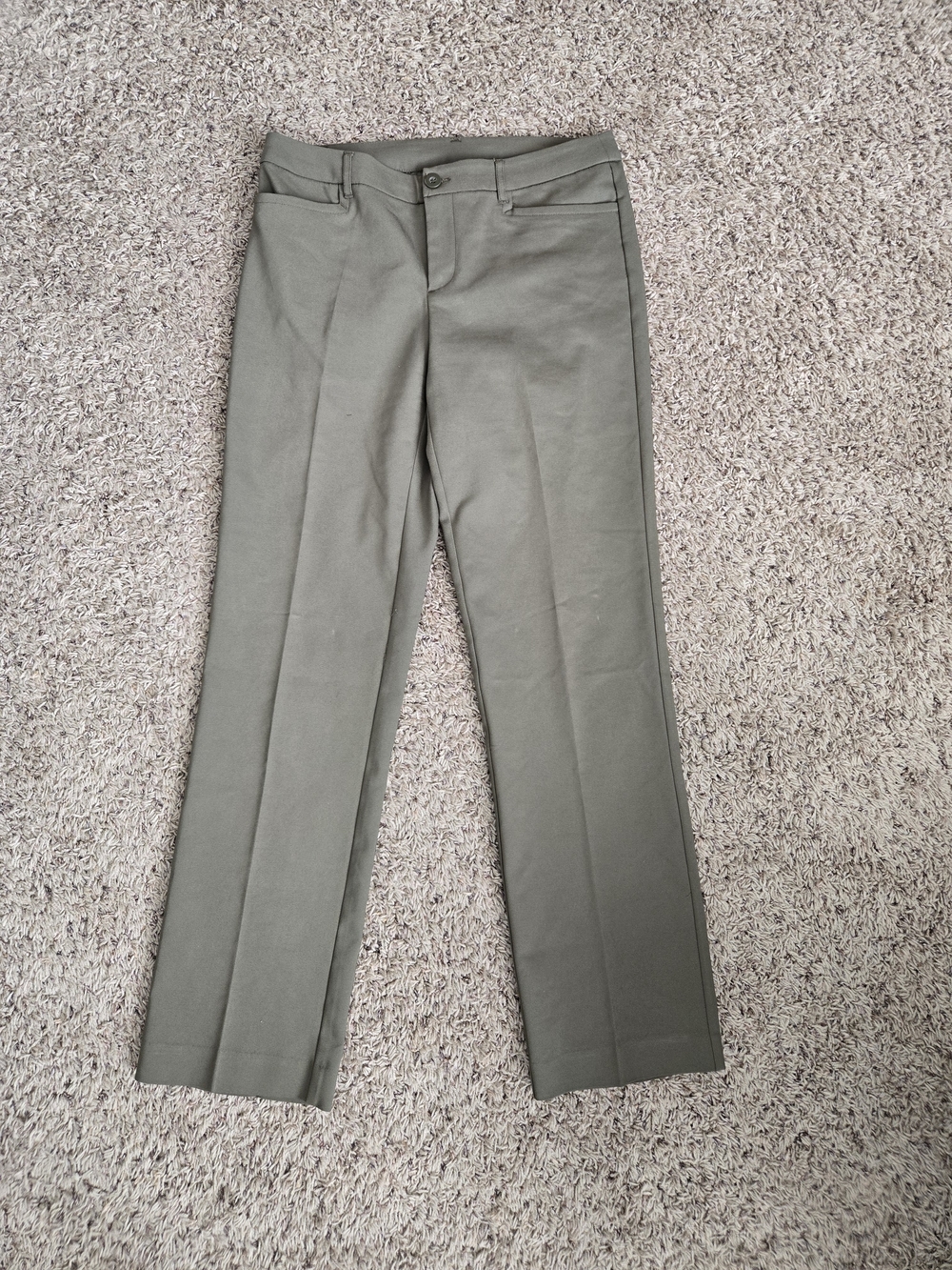 Christopher & Banks Women's Olive Dress Pants